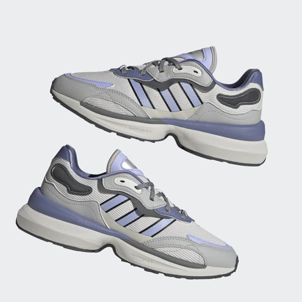 Zapatillas Adidas Zentic Mujer Chile Gris - MGDWUJ634