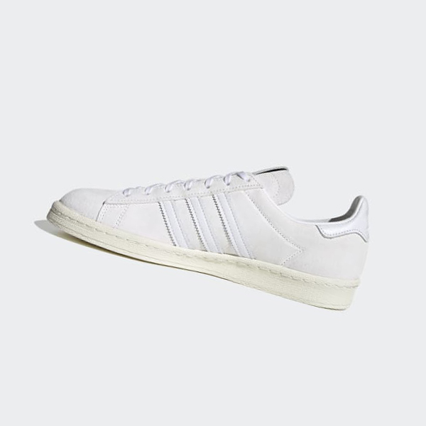 Zapatillas Baloncesto Adidas Campus 80s Mujer Chile Blancas - AMKJVN503