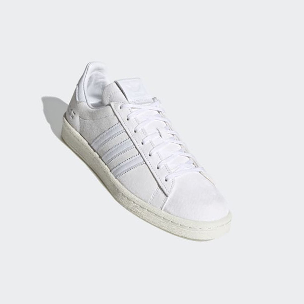 Zapatillas Baloncesto Adidas Campus 80s Mujer Chile Blancas - AMKJVN503