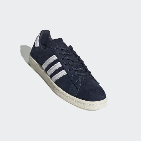 Zapatillas Baloncesto Adidas Campus 80s Mujer Chile Azules - QLIZOG258