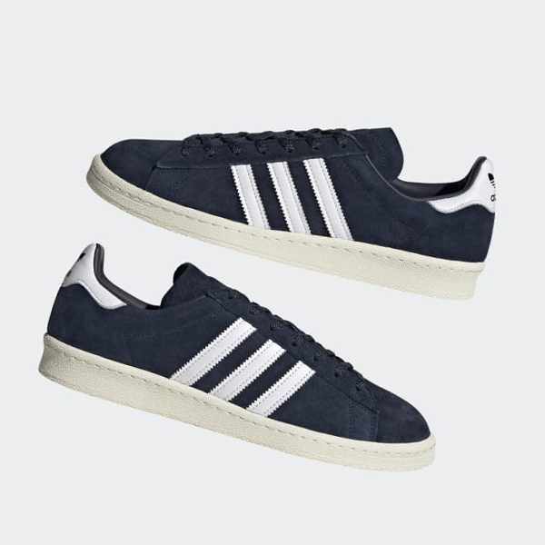 Zapatillas Baloncesto Adidas Campus 80s Mujer Chile Azules - QLIZOG258