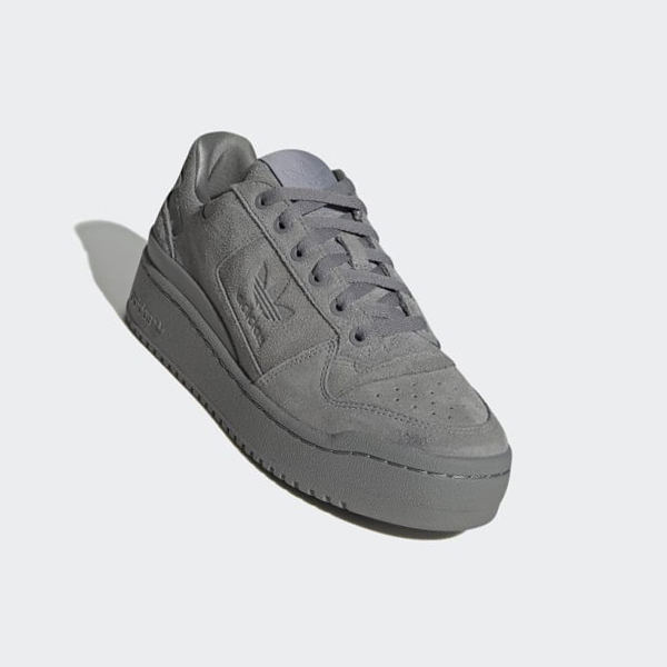 Zapatillas Baloncesto Adidas Forum Bold Mujer Chile Gris - GNDLKR574