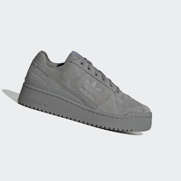 Zapatillas Baloncesto Adidas Forum Bold Mujer Chile Gris - GNDLKR574