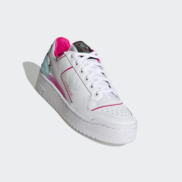 Zapatillas Baloncesto Adidas Forum Bold Mujer Chile Blancas - UNZBWR830