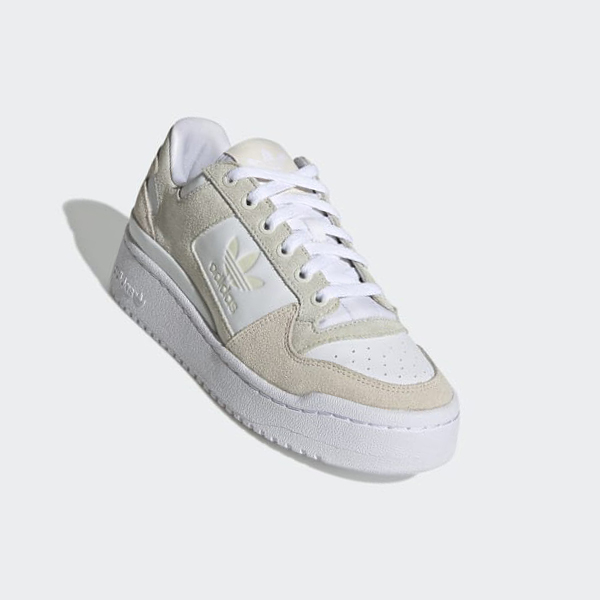 Zapatillas Baloncesto Adidas Forum Bold Mujer Chile Blancas - UVIRNT947