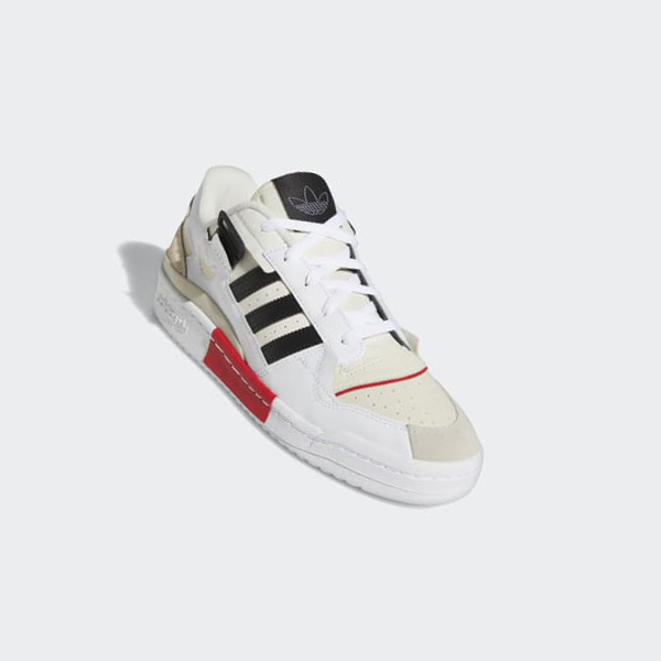 Zapatillas Baloncesto Adidas Forum Exhibit Low Hombre Chile Blancas - BHFXYQ514