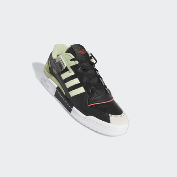 Zapatillas Baloncesto Adidas Forum Exhibit Low Hombre Chile Negras - KFQSGA053