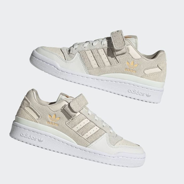 Zapatillas Baloncesto Adidas Forum Low Mujer Chile Beige - PIFHGA920