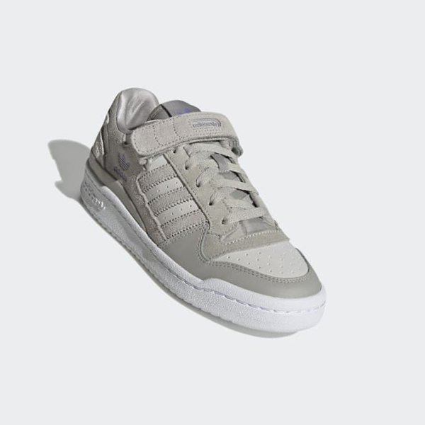 Zapatillas Baloncesto Adidas Forum Low Mujer Chile Gris - QESRKM276