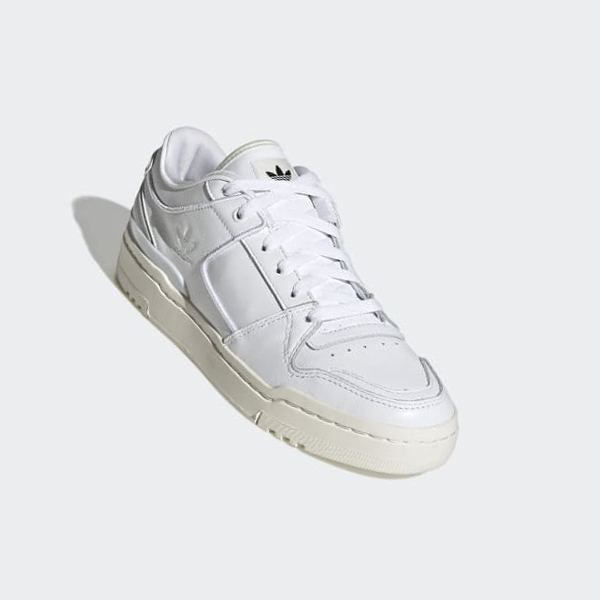 Zapatillas Baloncesto Adidas Forum Luxe Low Mujer Chile Blancas - FSNRLO035