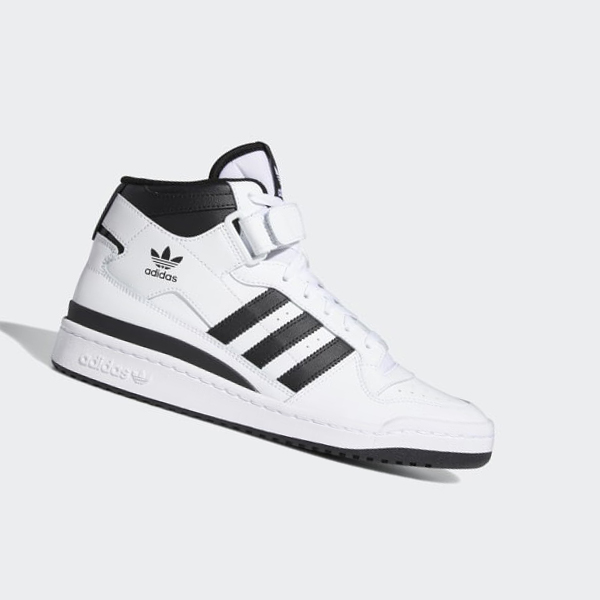 Zapatillas Baloncesto Adidas Forum Mid Hombre Chile Blancas - MUQPCA269