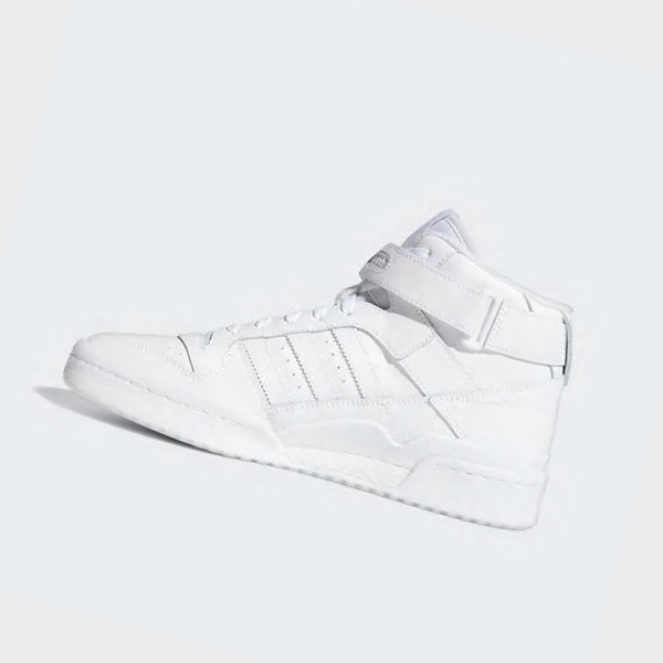 Zapatillas Baloncesto Adidas Forum Mid Mujer Chile Blancas - CLZGHN503