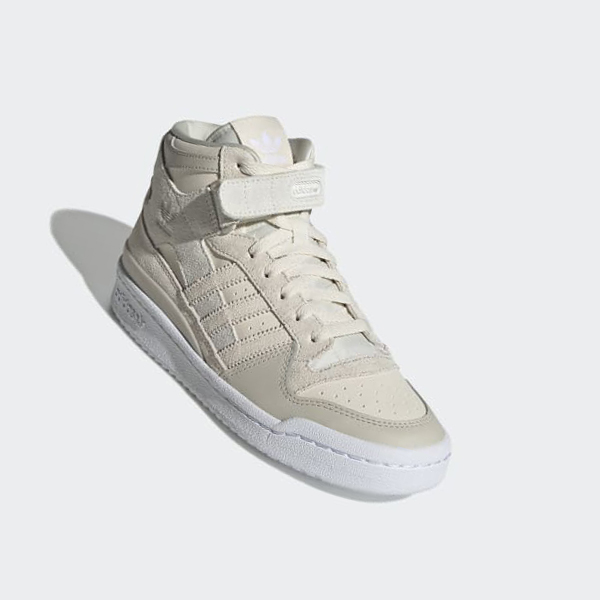 Zapatillas Baloncesto Adidas Forum Mid Mujer Chile Beige - CYWSFO692