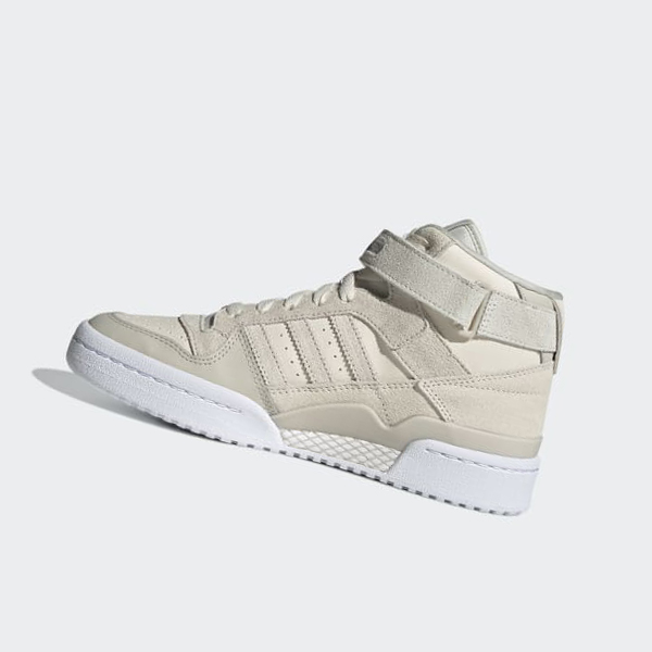 Zapatillas Baloncesto Adidas Forum Mid Mujer Chile Beige - CYWSFO692