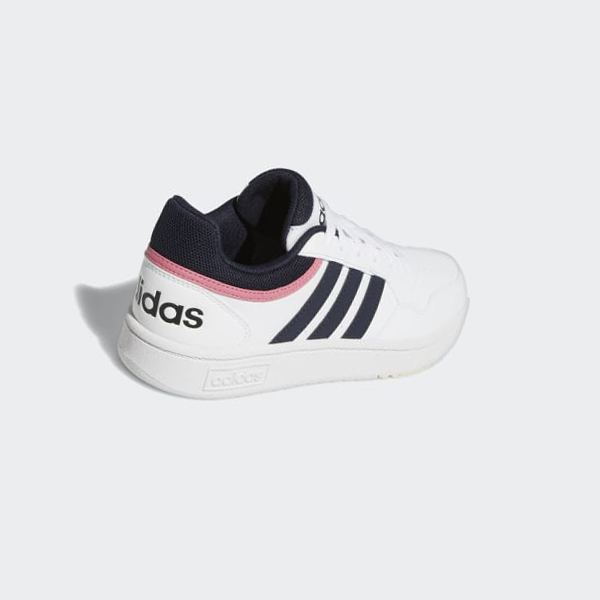 Zapatillas Baloncesto Adidas Hoops 3.0 Low Classic Mujer Chile Blancas - MTLNJD126