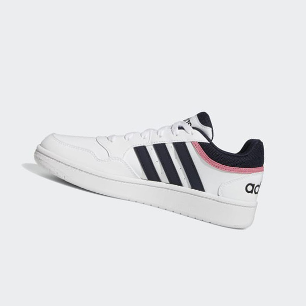 Zapatillas Baloncesto Adidas Hoops 3.0 Low Classic Mujer Chile Blancas - MTLNJD126