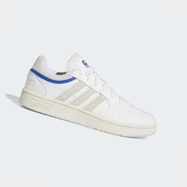 Zapatillas Baloncesto Adidas Hoops 3.0 Low Classic Vintage Hombre Chile Blancas - YAJNKV734