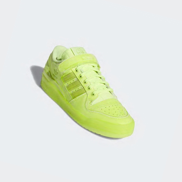 Zapatillas Baloncesto Adidas Jeremy Scott Forum Dipped Low Hombre Chile Amarillo - DTQGIC823