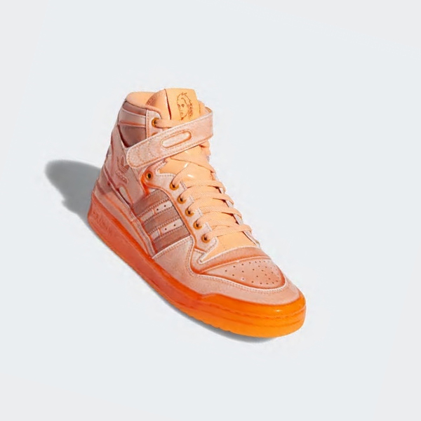 Zapatillas Baloncesto Adidas Jeremy Scott Forum Dipped Mujer Chile Naranjas - IGFJMU530