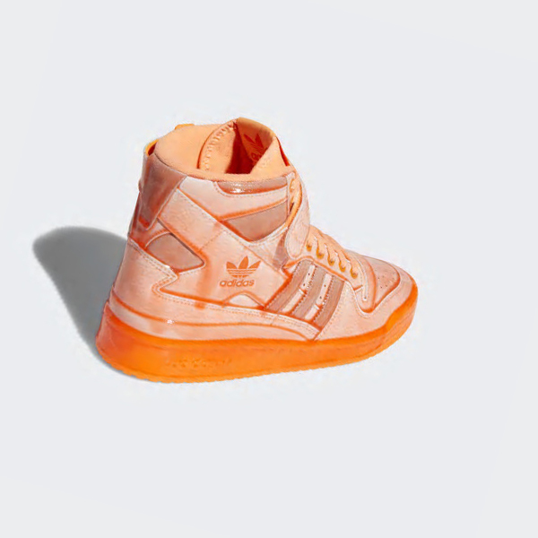 Zapatillas Baloncesto Adidas Jeremy Scott Forum Dipped Mujer Chile Naranjas - IGFJMU530