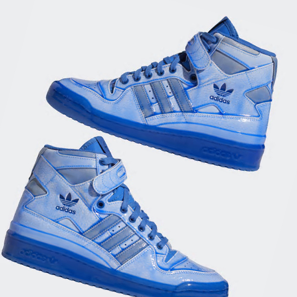 Zapatillas Baloncesto Adidas Jeremy Scott Forum Dipped Hombre Chile Azules - QLTDWP791