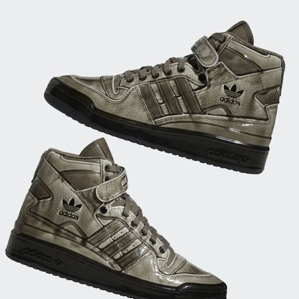 Zapatillas Baloncesto Adidas Jeremy Scott Forum Dipped Hombre Chile Gris - YHAFIO762