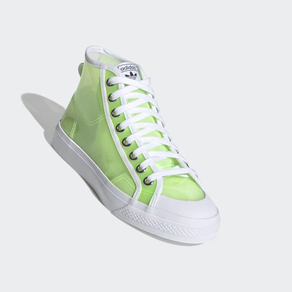 Zapatillas Baloncesto Adidas Nizza Hi Jelly Mujer Chile Verde - ICUJZH647