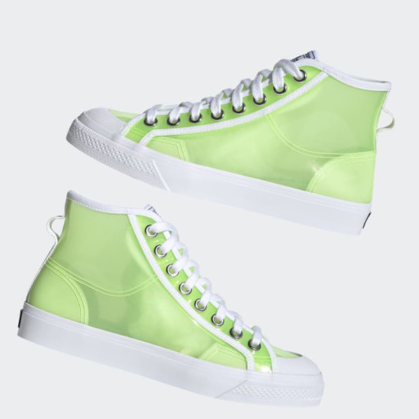 Zapatillas Baloncesto Adidas Nizza Hi Jelly Mujer Chile Verde - ICUJZH647