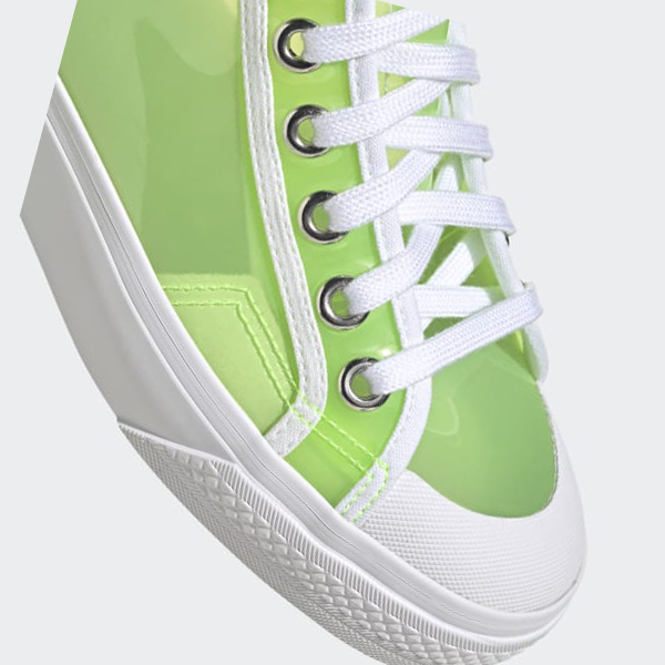 Zapatillas Baloncesto Adidas Nizza Hi Jelly Mujer Chile Verde - ICUJZH647