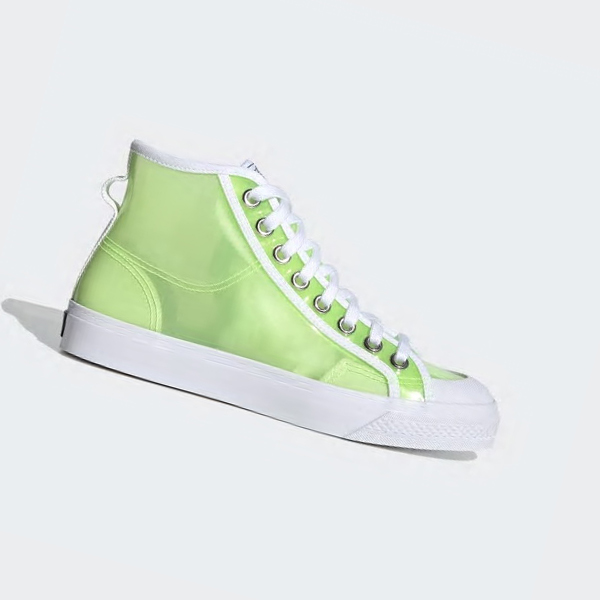 Zapatillas Baloncesto Adidas Nizza Hi Jelly Mujer Chile Verde - ICUJZH647