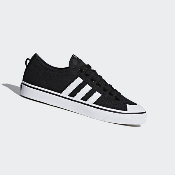 Zapatillas Baloncesto Adidas Nizza Hombre Chile Negras - NUFPLO362