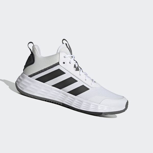 Zapatillas Baloncesto Adidas Ownthegame Hombre Chile Blancas - RKBDXW372