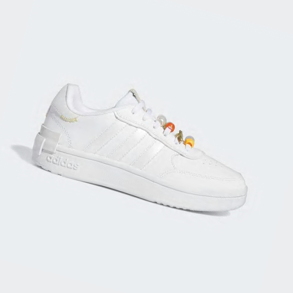 Zapatillas Baloncesto Adidas Postmove SE Mujer Chile Blancas - SXZRWE052