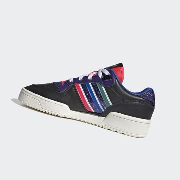 Zapatillas Baloncesto Adidas Rivalry Low Mujer Chile Negras - JZBMXN842