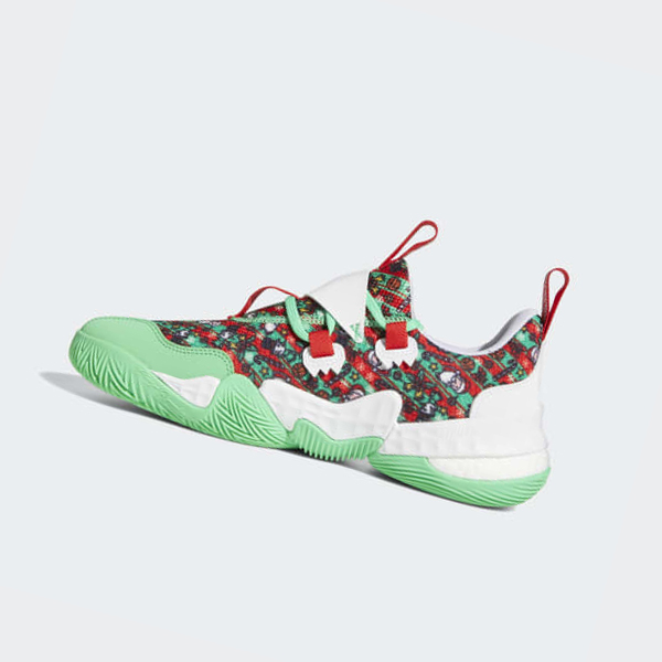 Zapatillas Baloncesto Adidas Trae Young 1 Christmas Mujer Chile Verde - HTYQOF298