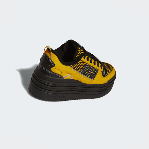 Zapatillas Baloncesto Adidas Triple Platforum Low Mujer Chile Amarillo - YASQKE973