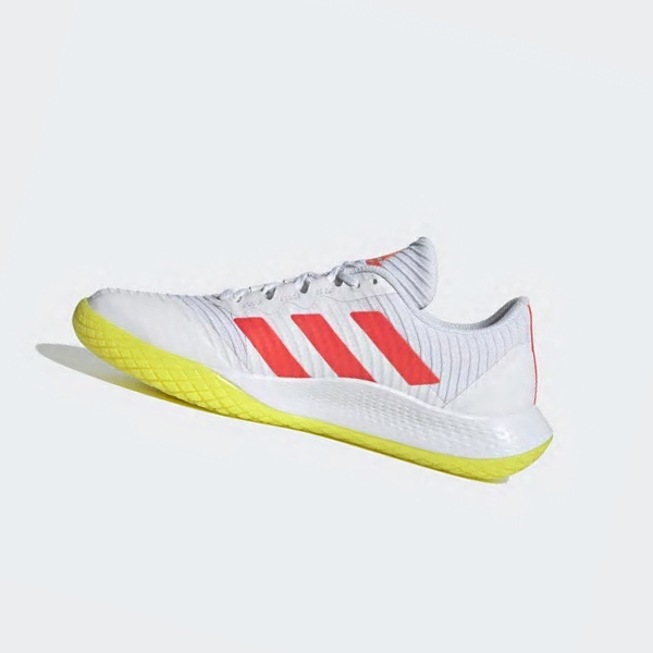 Zapatillas Balonmano Adidas ForceBounce Mujer Chile Blancas - GKYOWH196