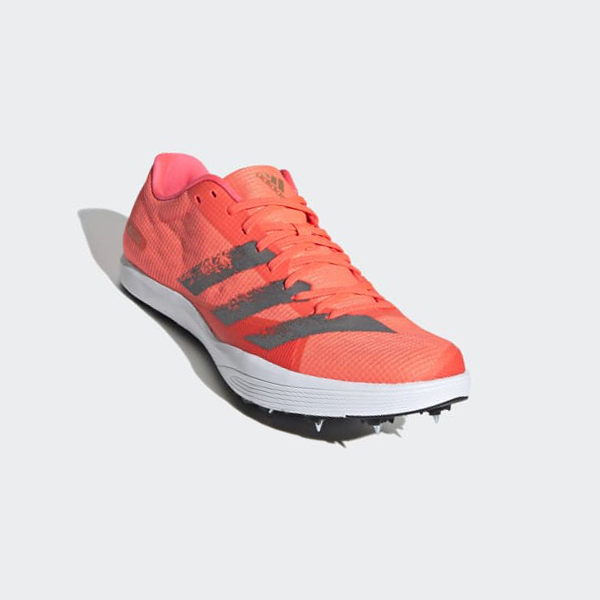 Zapatillas Clavos Atletismo Adidas Adizero Long Jump Hombre Chile Rosas - DGQJMT976