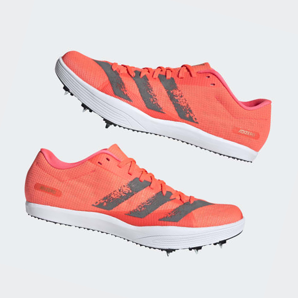 Zapatillas Clavos Atletismo Adidas Adizero Long Jump Hombre Chile Rosas - DGQJMT976