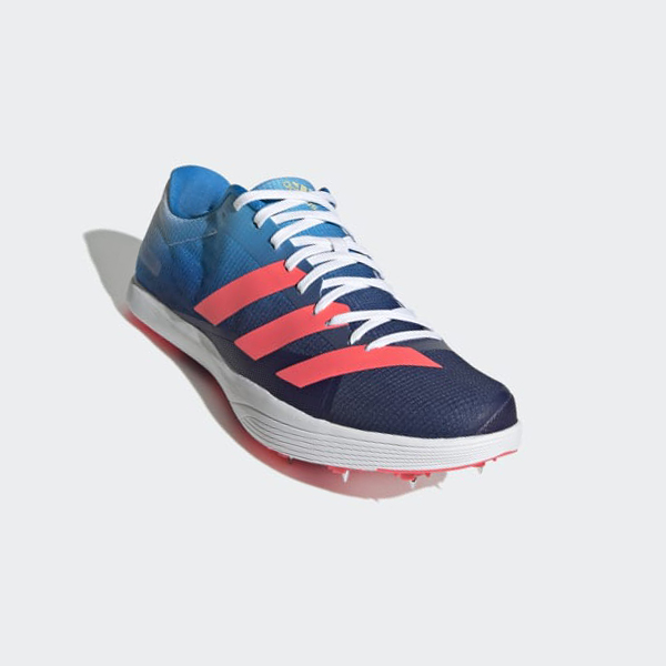 Zapatillas Clavos Atletismo Adidas Adizero Long Jump Hombre Chile Azules - JXLRMT357