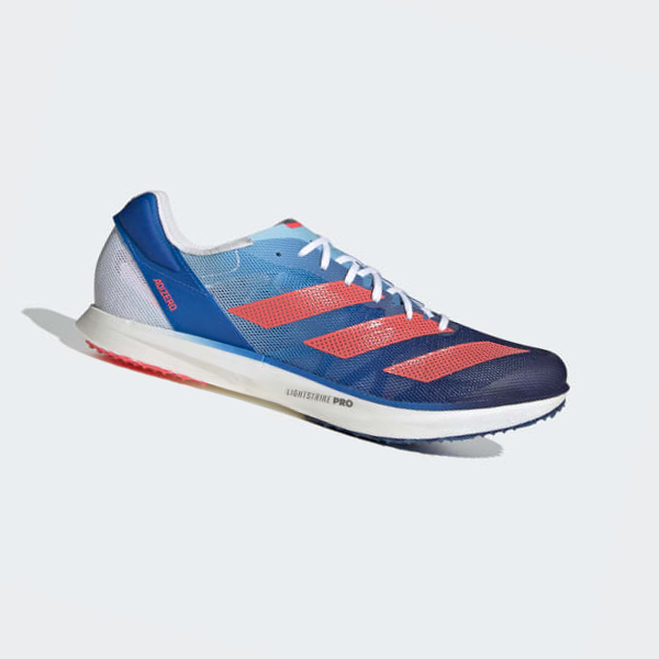 Zapatillas Clavos Atletismo Adidas Adizero Avanti TYO Mujer Chile Azules - RVLIEX650