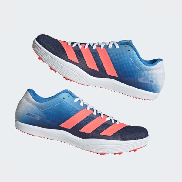 Zapatillas Clavos Atletismo Adidas Adizero Triple Jump and Pole Vault Mujer Chile Azules - SFLOED035