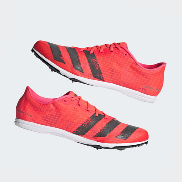 Zapatillas Clavos Atletismo Adidas DistanceStar Hombre Chile Rosas - HQPZEL387