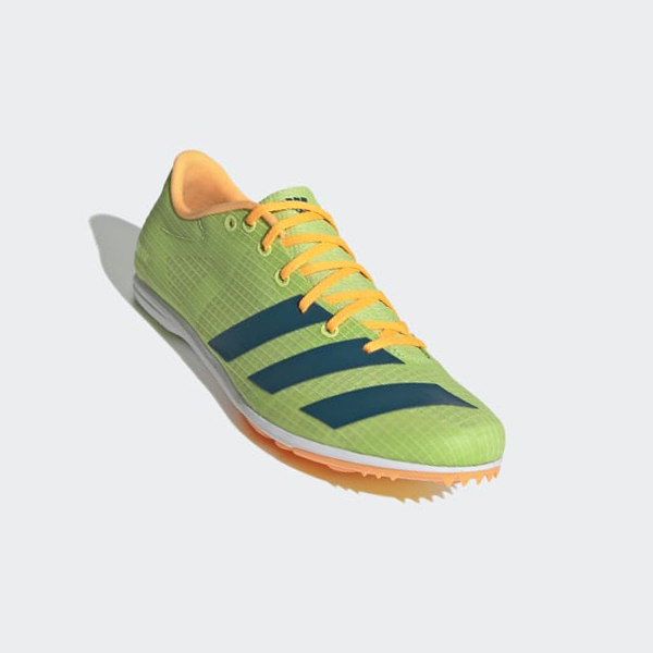 Zapatillas Clavos Atletismo Adidas DistanceStar Hombre Chile Verde - JXZMBW671