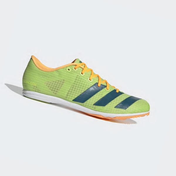 Zapatillas Clavos Atletismo Adidas DistanceStar Hombre Chile Verde - JXZMBW671