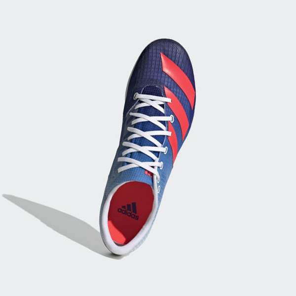 Zapatillas Clavos Atletismo Adidas DistanceStar Hombre Chile Azules - LIXVBT397