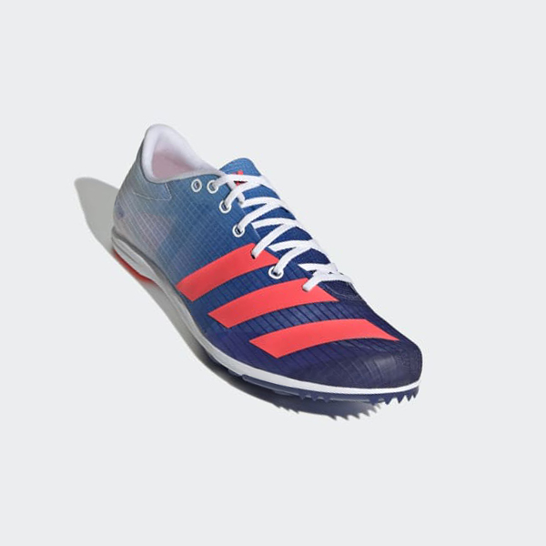 Zapatillas Clavos Atletismo Adidas DistanceStar Hombre Chile Azules - LIXVBT397