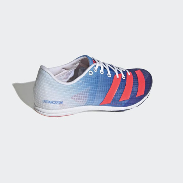 Zapatillas Clavos Atletismo Adidas DistanceStar Hombre Chile Azules - LIXVBT397