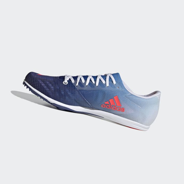 Zapatillas Clavos Atletismo Adidas DistanceStar Hombre Chile Azules - LIXVBT397