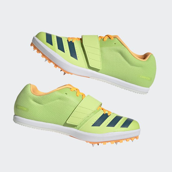 Zapatillas Clavos Atletismo Adidas Jumpstar Hombre Chile Verde - VFNRWA906